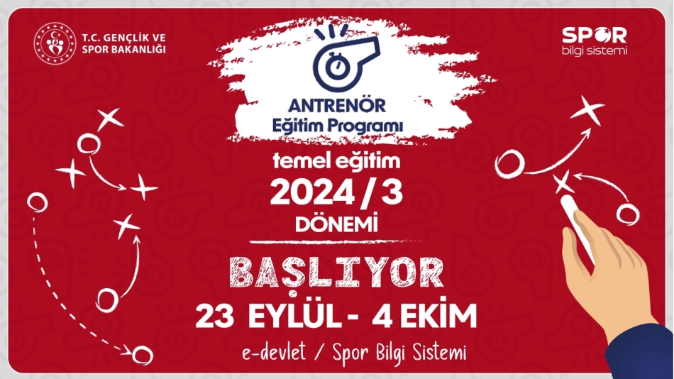 2024/3 ANTRENÖR TEMEL EĞİTİM SINAVI